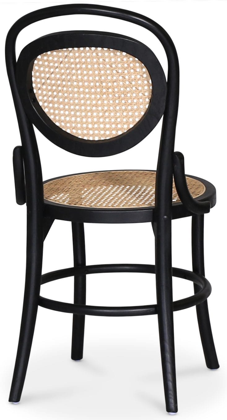 Alicia stol böjträ - Svart/rotting - Svart/rotting - Products - Möbler - Fåtölj & stolar - Karmstol