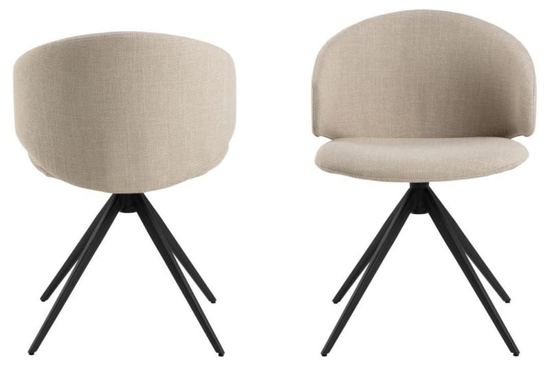 Alrakis Matstol - Beige - Products - Möbler - Fåtölj & stolar - Matstol & köksstol