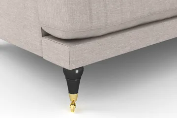 Andrew Loveseat - Beige/Mässing - Products - Möbler - Fåtölj & stolar - Fåtölj
