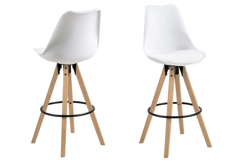 Andros Barstol - Vit - Products - Möbler - Fåtölj & stolar - Barstol & barpall