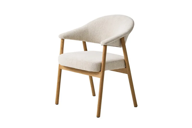 Ansari Karmstol - Beige - Products - Möbler - Fåtölj & stolar - Karmstol