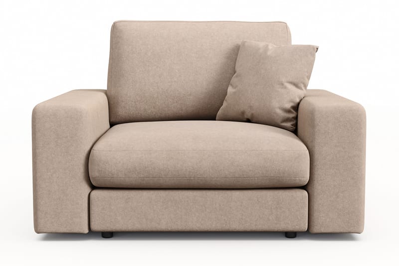 Arken Lyx Djup Fåtölj i Tyg - Beige - Products - Möbler - Fåtölj & stolar - Fåtölj