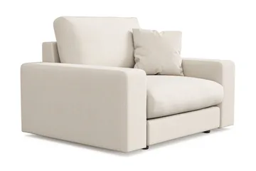 Arken Lyx Djup Fåtölj i Tyg - Ljusbeige - Products - Möbler - Fåtölj & stolar - Fåtölj