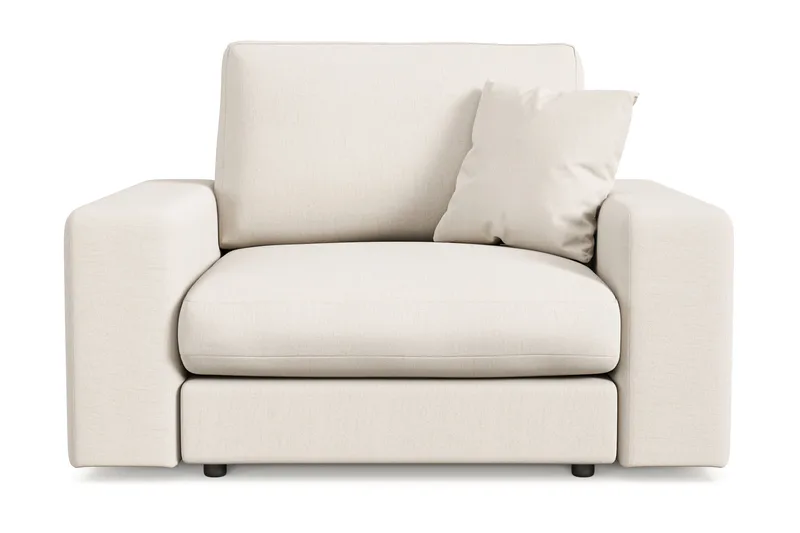 Arken Lyx Djup Fåtölj i Tyg - Ljusbeige - Products - Möbler - Fåtölj & stolar - Fåtölj