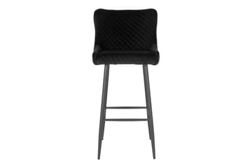 Arrowind Barstol - Sammet/Svart - Products - Möbler - Fåtölj & stolar - Barstol & barpall