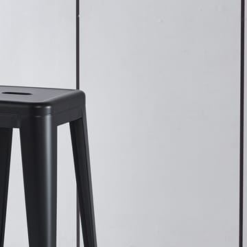 Barstol Iris i Metall Sitthöjd 77 cm - Svart - Products - Möbler - Fåtölj & stolar - Barstol & barpall