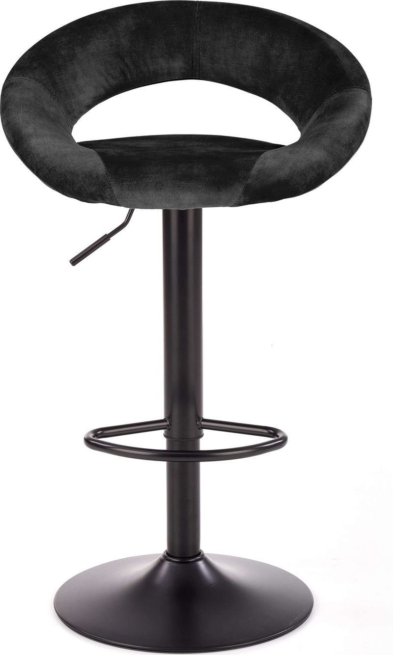 Barstol svart höj och sänkbar - Svart - Products - Möbler - Fåtölj & stolar - Barstol & barpall