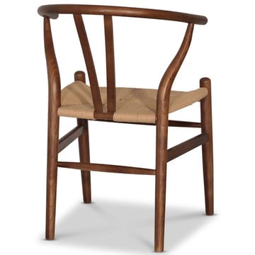 Brandon stol i valnöt med repsits - Valnöt - Products - Möbler - Fåtölj & stolar - Karmstol