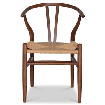 Brandon stol i valnöt med repsits - Valnöt - Products - Möbler - Fåtölj & stolar - Karmstol