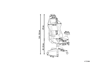 Brunnevik Gamingstol - Svart - Products - Möbler - Fåtölj & stolar - Gamingstol