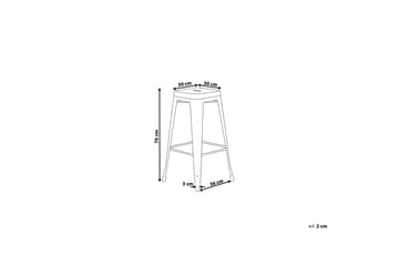Cabrillo Barstol 36 cm - Products - Möbler - Fåtölj & stolar - Barstol & barpall