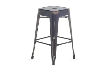 Cabrillo Barstol 42 cm - Svart - Products - Möbler - Fåtölj & stolar - Barstol & barpall