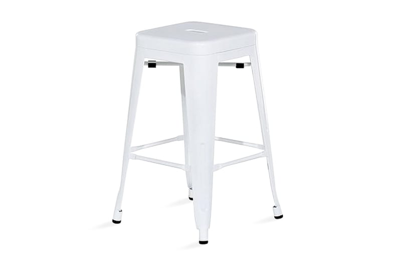 Cabrillo Barstol 42 cm - Vit - Products - Möbler - Fåtölj & stolar - Barstol & barpall