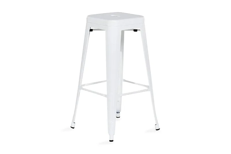 Cabrillo Barstol 44 cm - Vit - Products - Möbler - Fåtölj & stolar - Barstol & barpall