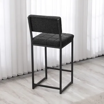 Cenanwesh Barstol - Antracit - Products - Möbler - Fåtölj & stolar - Barstol & barpall