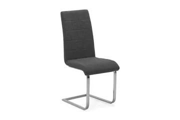 Cibus Matstol - Mörkgrå/Metall - Products - Möbler - Fåtölj & stolar - Matstol & köksstol