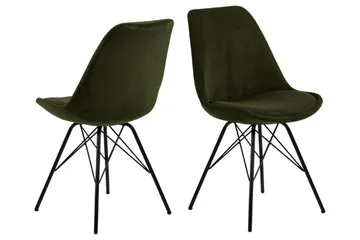 Collina Matstol - Grön - Products - Möbler - Fåtölj & stolar - Matstol & köksstol