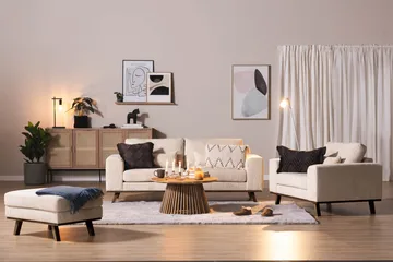 Copenhagen Fåtölj Manchester - Beige - Products - Möbler - Fåtölj & stolar - Fåtölj