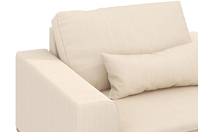 Copenhagen Fåtölj med fotpall - Ljusbeige - Products - Möbler - Fåtölj & stolar - Fåtölj - Fåtölj med fotpall