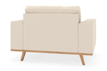 Copenhagen Fåtölj med fotpall - Ljusbeige - Products - Möbler - Fåtölj & stolar - Fåtölj - Fåtölj med fotpall