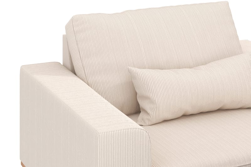 Copenhagen Fåtölj med fotpall - Ljusbeige - Products - Möbler - Fåtölj & stolar - Fåtölj - Fåtölj med fotpall