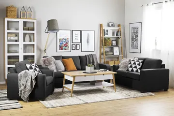 Crazy Fåtölj - Antracit - Products - Möbler - Fåtölj & stolar - Fåtölj
