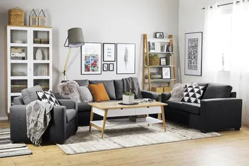 Crazy Fåtölj - Mörkgrå - Products - Möbler - Fåtölj & stolar - Fåtölj