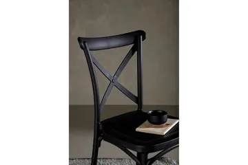Crosett Matstol - Svart - Products - Möbler - Fåtölj & stolar - Matstol & köksstol