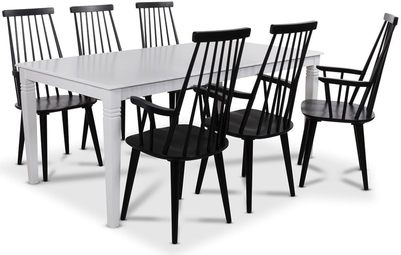 Dalsland svart pinnstol med hög rygg - Svart - Products - Möbler - Fåtölj & stolar - Matstol & köksstol