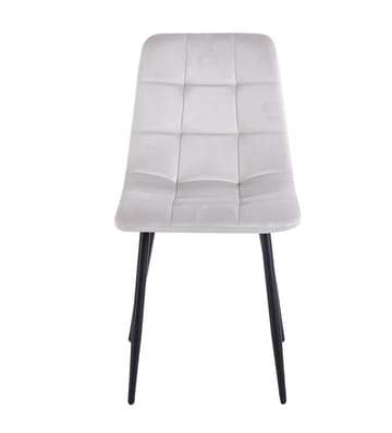 Delta matstol beige sammet - Beige sammet - Products - Möbler - Fåtölj & stolar - Matstol & köksstol