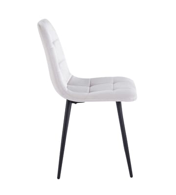 Delta matstol beige sammet - Beige sammet - Products - Möbler - Fåtölj & stolar - Matstol & köksstol