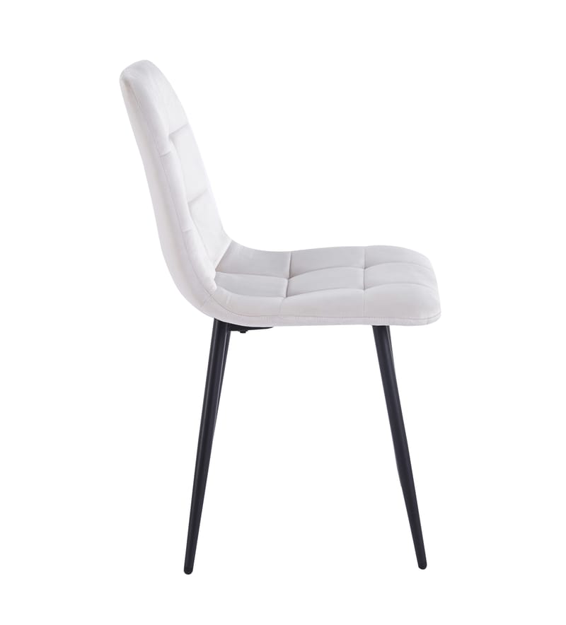 Delta matstol beige sammet - Beige sammet - Products - Möbler - Fåtölj & stolar - Matstol & köksstol