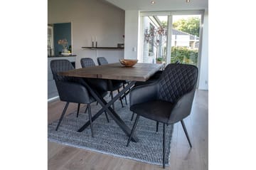 Duncansville Matstol - Grå - Products - Möbler - Fåtölj & stolar - Karmstol