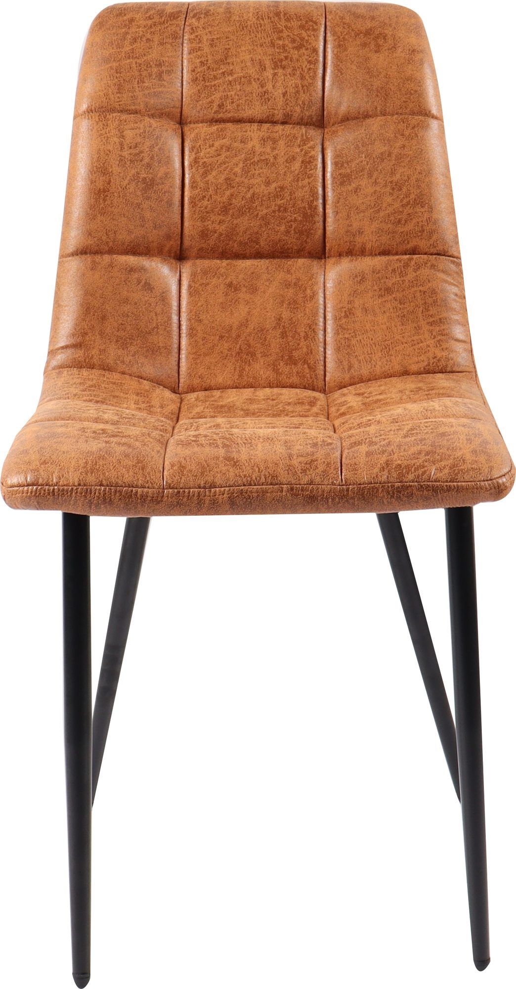 Eksjö stol i Cognac microfiber