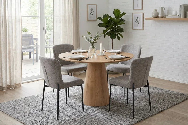 Elsie Matstol - Ljusgrå - Products - Möbler - Fåtölj & stolar - Matstol & köksstol