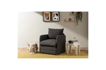 1-sits bäddsoffa Rubby Mörkgrå - Mörkgrå - Products - Möbler - Fåtölj & stolar - Fåtölj - Bäddfåtölj