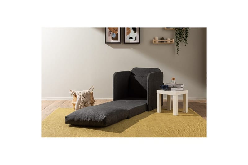 1-sits bäddsoffa Rubby Mörkgrå - Mörkgrå - Products - Möbler - Fåtölj & stolar - Fåtölj - Bäddfåtölj