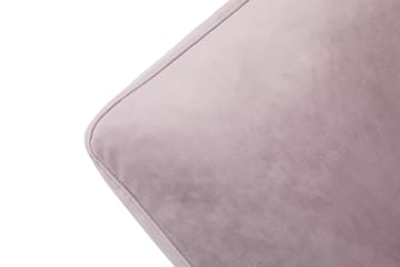Andrew Fåtölj med Fotpall Sammet - Lila/Krom - Products - Möbler - Fåtölj & stolar - Fåtölj - Sammetsfåtölj