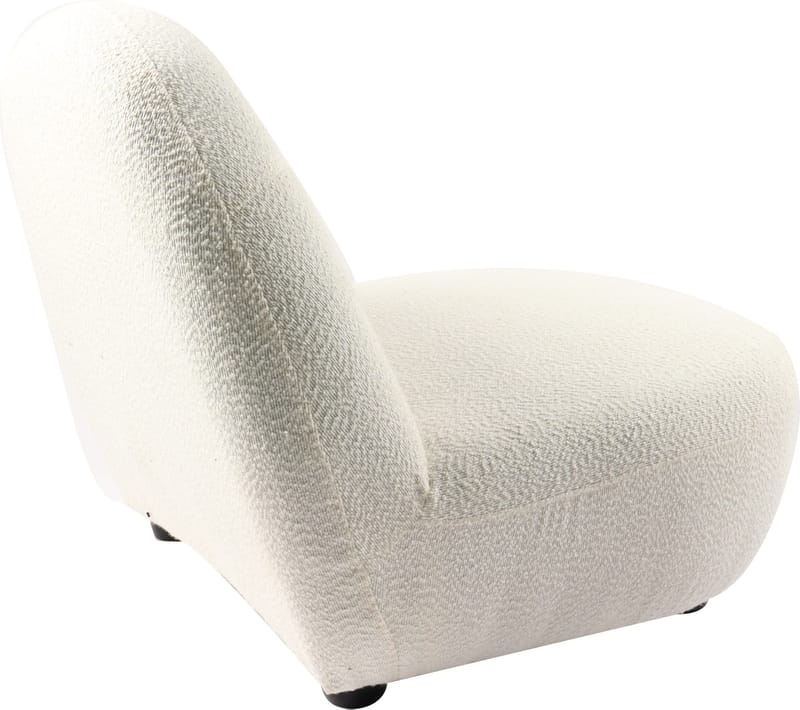 Boogi fåtölj i offwhite Boucle / Teddy - Products - Möbler - Fåtölj & stolar - Fåtölj - Fåtölj utan armstöd