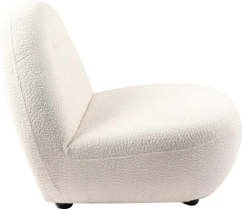 Boogi fåtölj i offwhite Boucle / Teddy - Products - Möbler - Fåtölj & stolar - Fåtölj - Fåtölj utan armstöd