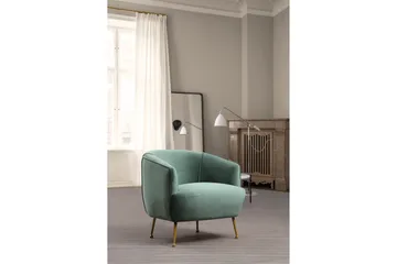 Bramelia Fåtölj - Grön - Products - Möbler - Fåtölj & stolar - Fåtölj - Clubfåtölj