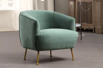 Bramelia Fåtölj - Grön - Products - Möbler - Fåtölj & stolar - Fåtölj - Clubfåtölj