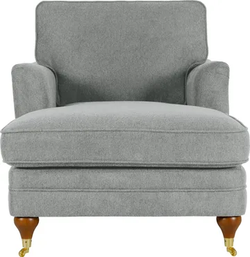 Chaiselounge Howard Watford Deluxe - Grå - Grå - Products - Möbler - Fåtölj & stolar - Fåtölj - Liggfåtölj