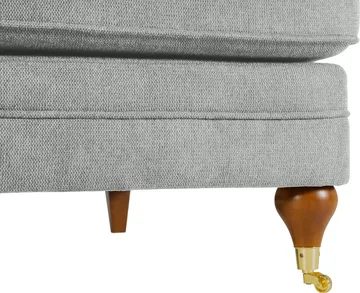 Chaiselounge Howard Watford Deluxe - Grå - Grå - Products - Möbler - Fåtölj & stolar - Fåtölj - Liggfåtölj