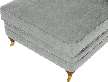 Chaiselounge Howard Watford Deluxe - Grå - Grå - Products - Möbler - Fåtölj & stolar - Fåtölj - Liggfåtölj