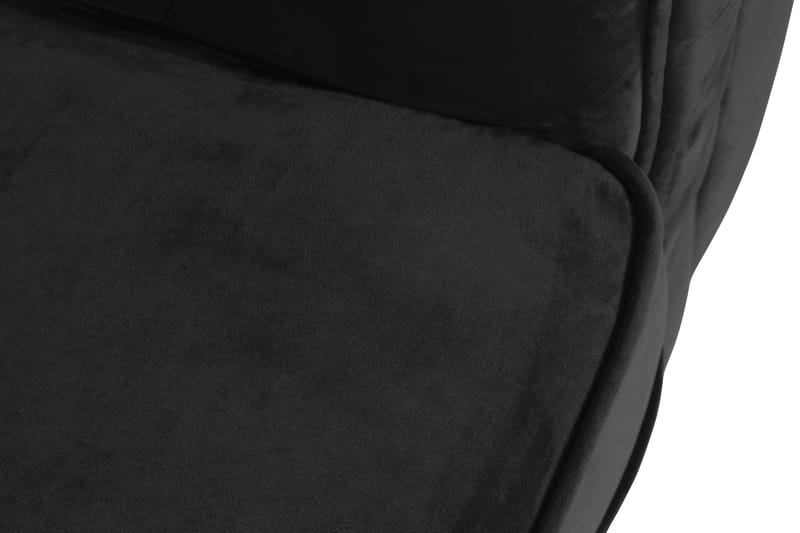 Chesterfield Lyx Stor skön djup sammetsfåtölj - Fåtölj till vardagsrum - Svart - Products - Möbler - Fåtölj & stolar - Fåtölj - Chesterfield fåtölj
