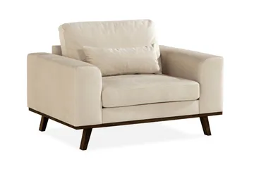 Copenhagen Fåtölj Sammet - Beige - Products - Möbler - Fåtölj & stolar - Fåtölj