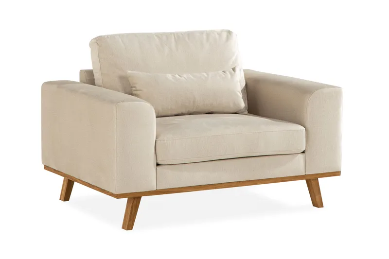 Copenhagen Fåtölj Sammet - Beige - Products - Möbler - Fåtölj & stolar - Fåtölj