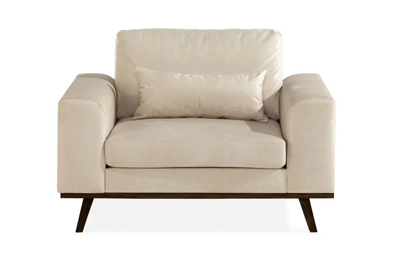 Copenhagen Fåtölj Sammet - Beige - Products - Möbler - Fåtölj & stolar - Fåtölj