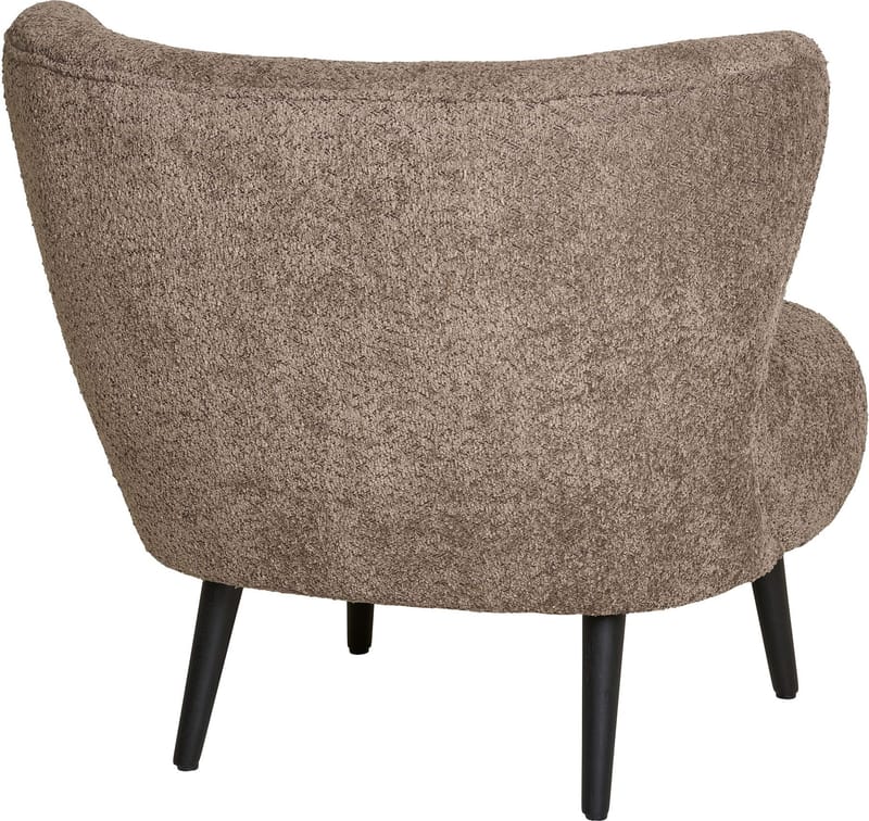 Covelo fåtölj - Brun bouclé - Products - Möbler - Fåtölj & stolar - Fåtölj - Fåtölj utan armstöd